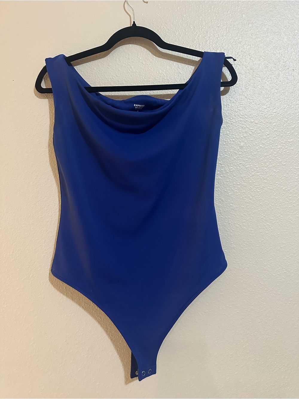 Express women’s ' Royal Blue One-Piece Bodysuit